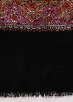 Firosh Women Border Nalki Embroidered Shawl