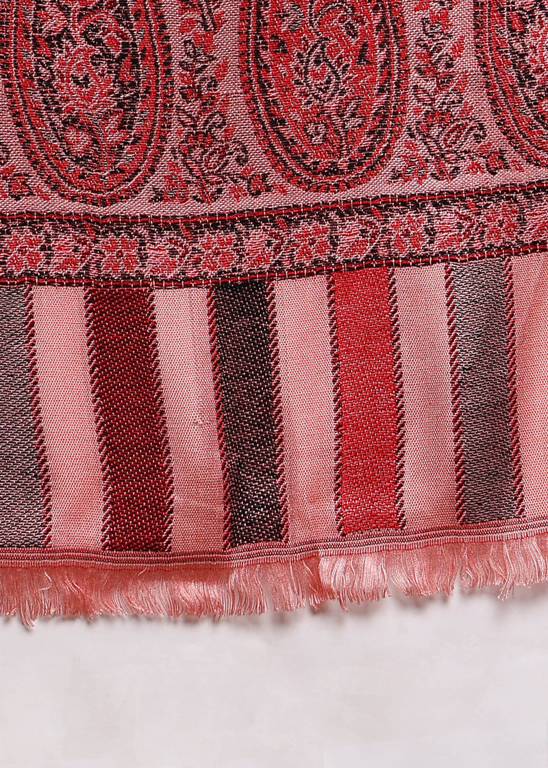 Firosh Women Faux Pashmina Kani Kashmiri Shawl